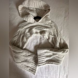 Zara super crop knit shrug